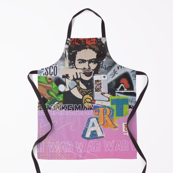 Item preview, Make Art Not War Frida Kahlo || Digital art || Poster || Peace designed and sold by ElVyartStore.