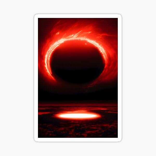 The Blackhole Sun has come Sticker