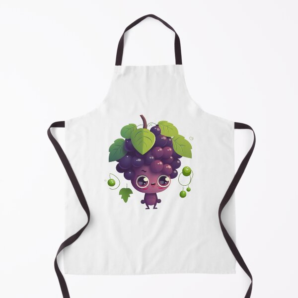 Item preview, Cute Grape - Kawaii Fruit designed and sold by Imwa.