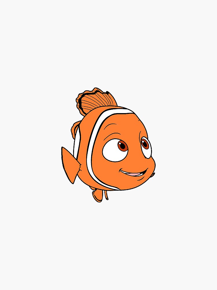 "nemo" Sticker for Sale by nakaylath Redbubble