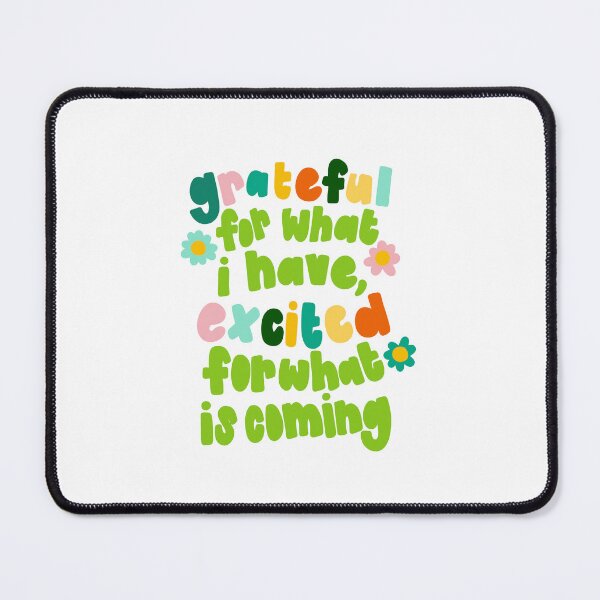 Item preview, Grateful and Excited Multicolor designed and sold by GraceMakes03.