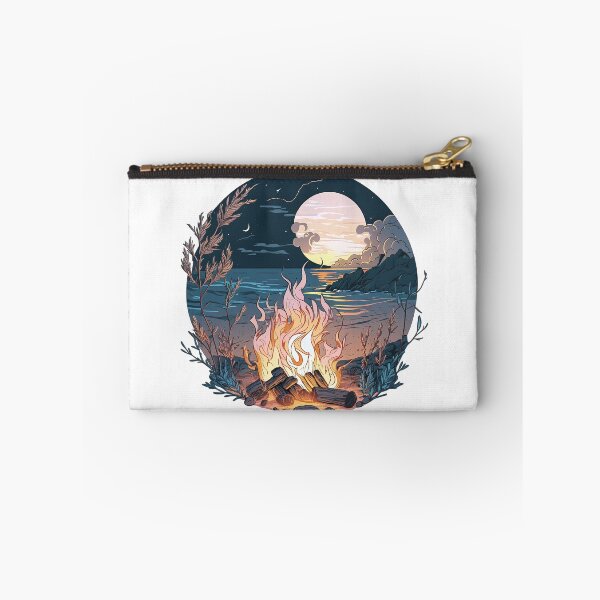 Item preview, Summer bonfire at the beach designed and sold by fractalkuzy.