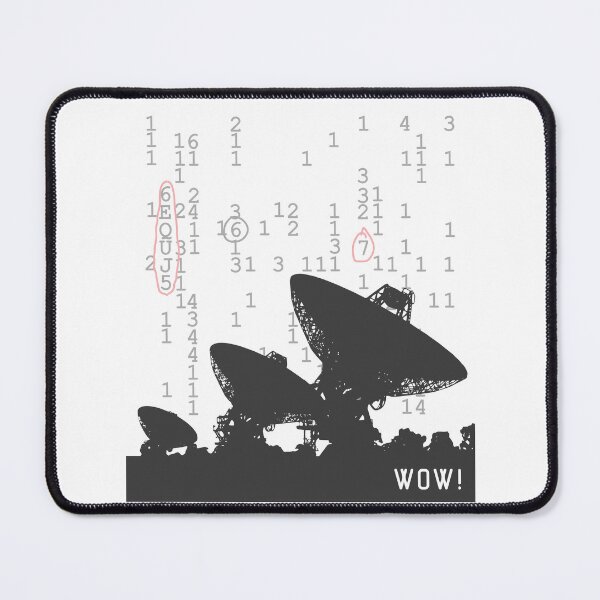 Item preview, SETI WOW Signal designed and sold by Element115Gear.