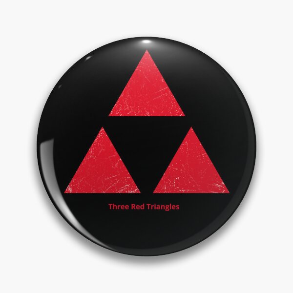 Item preview, Three Red Triangles designed and sold by Symbologee.