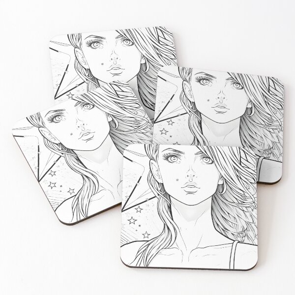 Item preview, chica de moda designed and sold by meisanart.