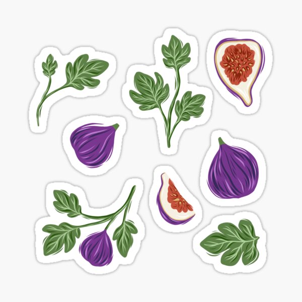 Item preview, Figs Sticker Sheets designed and sold by LadyMoth.