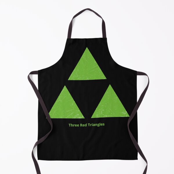 Item preview, Green Red Triangles designed and sold by Symbologee.
