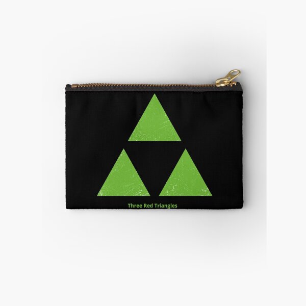 Item preview, Green Red Triangles designed and sold by Symbologee.