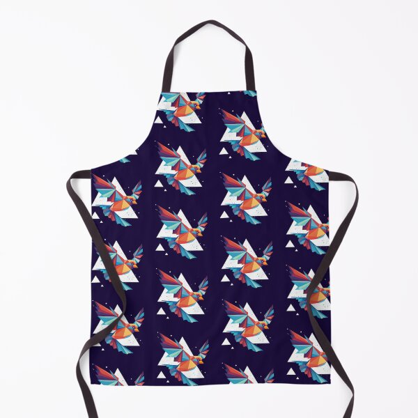 Item preview, Colorful geometric flying bird designed and sold by etherElric.