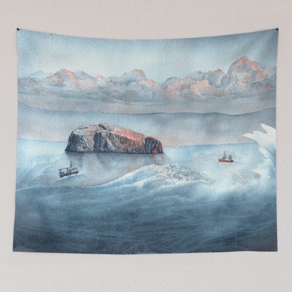 Item preview, Bass Rock with Wave designed and sold by Moti Black.
