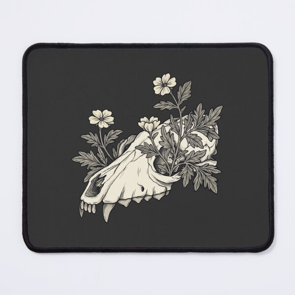 Item preview, cunine skall with fliwers designed and sold by LainaAlbright.