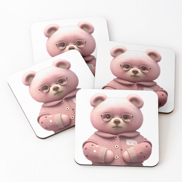 Item preview, Pink Teddy: A Cuddly Companion designed and sold by modernaarte.