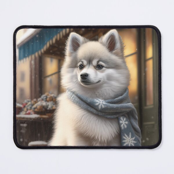Item preview, Pomsky In The Snow designed and sold by Nocturne Paws.
