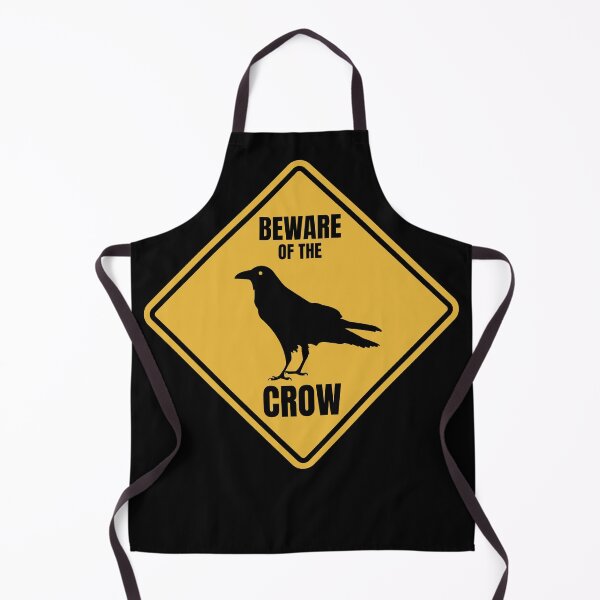 Item preview, Crow Raven Road Sign designed and sold by GEEK-FACTORY-EU.