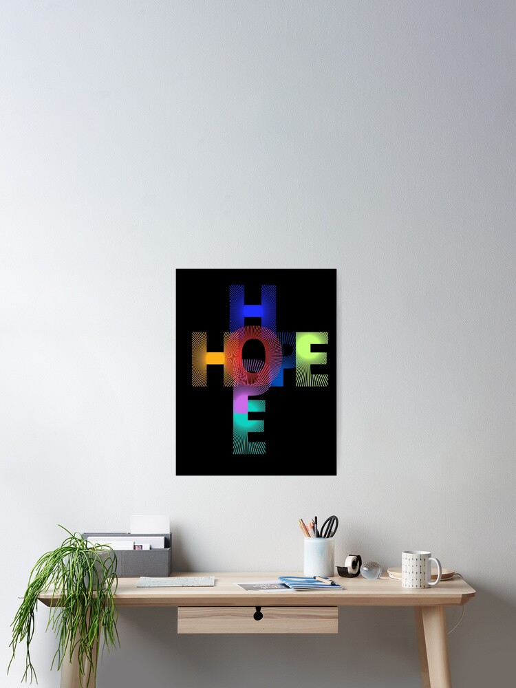 Thumbnail 2 of 3, Poster, Hope... designed and sold by FlashHamer.