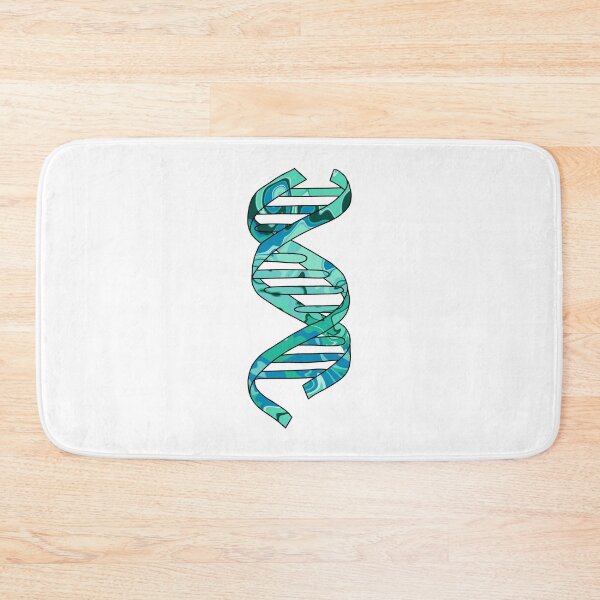 Item preview, Green and Blue Tie Dye DNA Strand designed and sold by Katherine Winner.