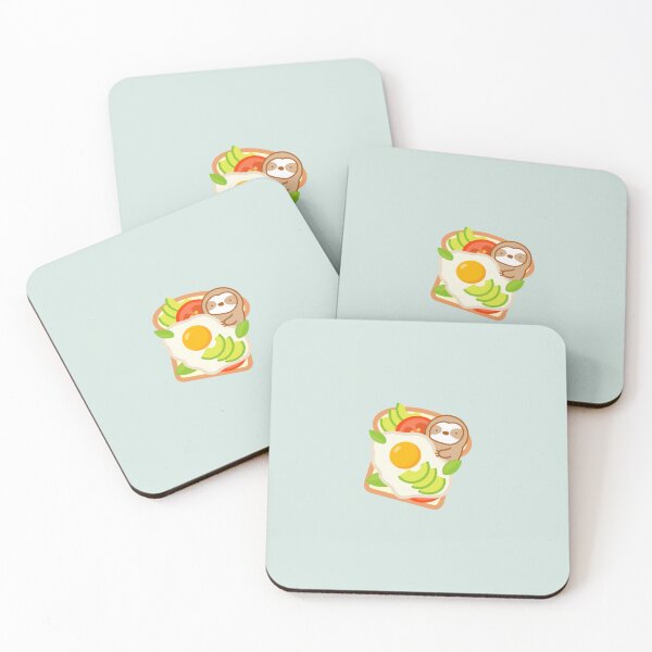Item preview, Cute Avocado Toast Brunch Sloth designed and sold by theslothinme.