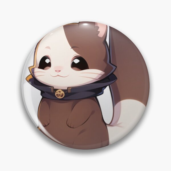 Artikelvorschau, A cute ferret sticker Very Kawaii  entworfen und verkauft von HikariAtelier.
