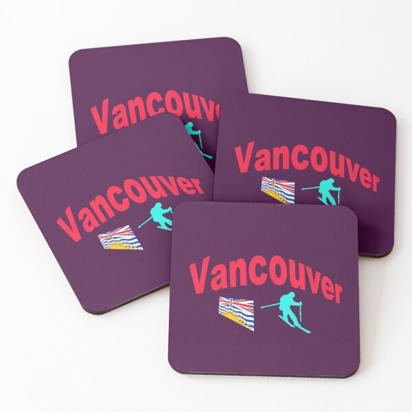 Item preview,  Vancouver. Canada Skiing abstract design  designed and sold by lobodelnoir.