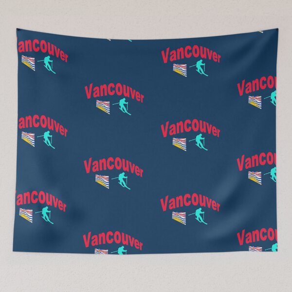 Item preview,  Vancouver. Canada Skiing abstract design  designed and sold by lobodelnoir.