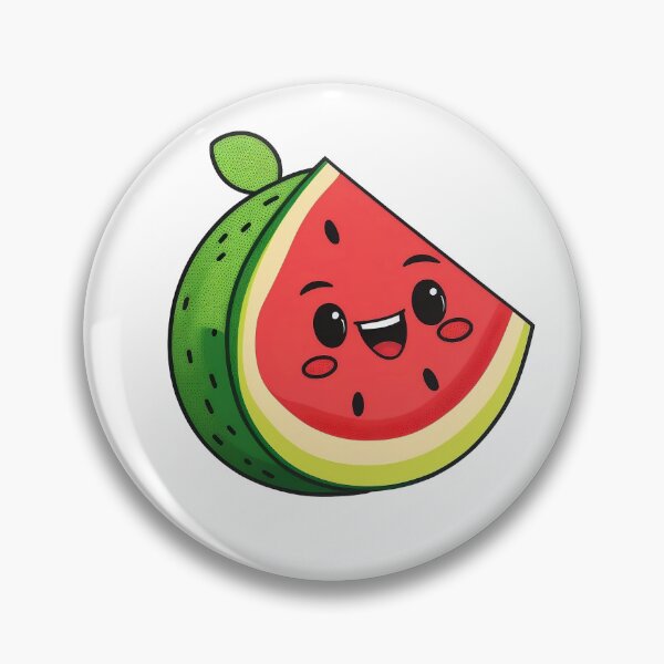 Artikelvorschau, Süße Wassermelone - Kawaii-Frucht entworfen und verkauft von Imwa.