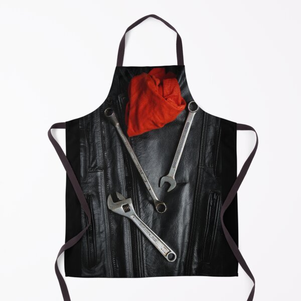 Item preview, Tools on Black Leather Biker Jacket designed and sold by AngeloDeVal.