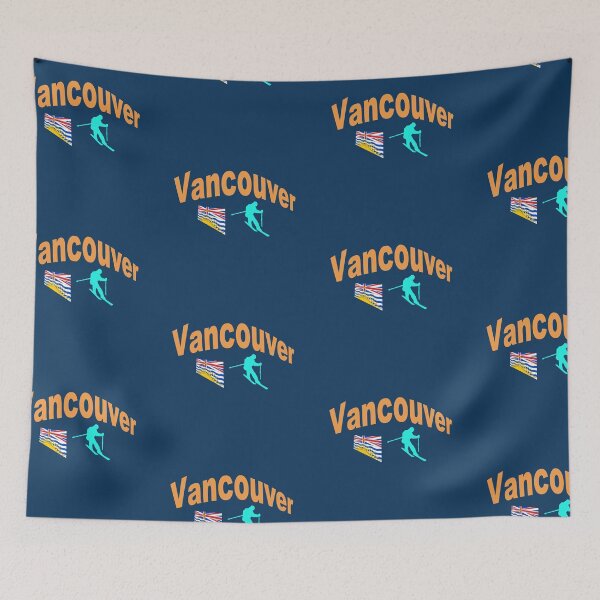 Item preview, Vancouver. Canada Skiing abstract design  designed and sold by lobodelnoir.