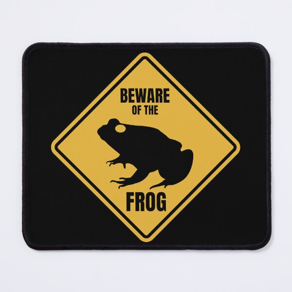 Item preview, Frog Toad Road Sign designed and sold by GEEK-FACTORY-EU.