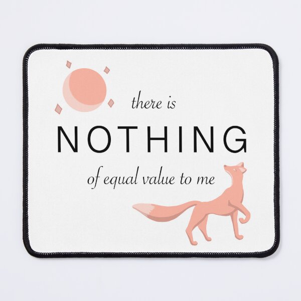 Item preview, Nothing of Equal Value designed and sold by BetweenTheBooks.