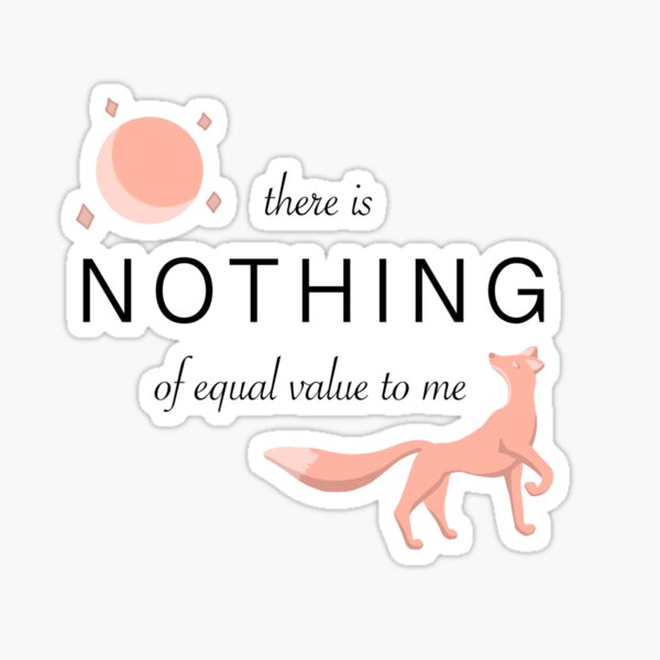 Item preview, Nothing of Equal Value designed and sold by BetweenTheBooks.