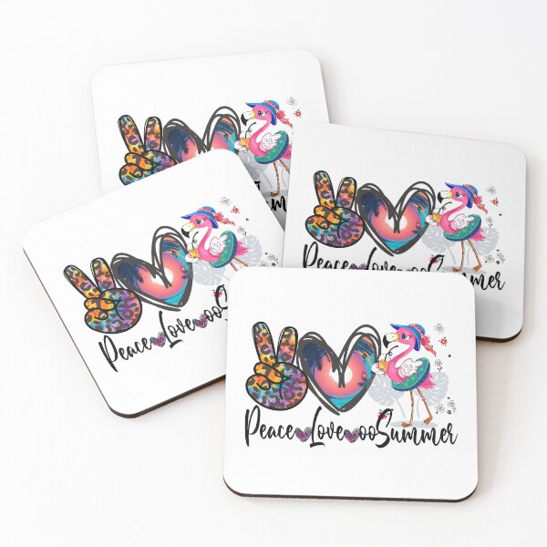 Item preview, Peace, Love, and Summer designed and sold by BakaDoodles.