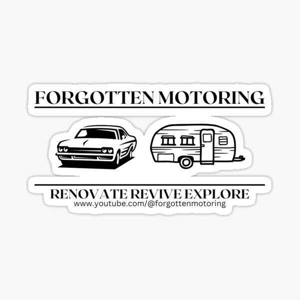 forgotten motoring design 4 Sticker