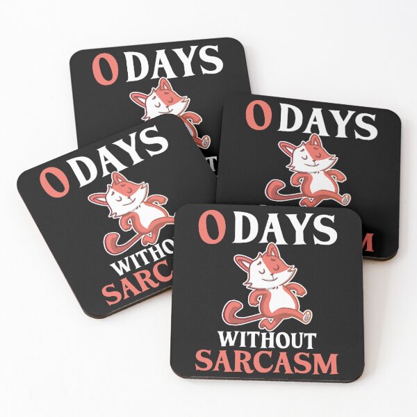Item preview,  0 Days Without Sarcasm - I Love Sarcasm - Proud Cat designed and sold by Georgy09.