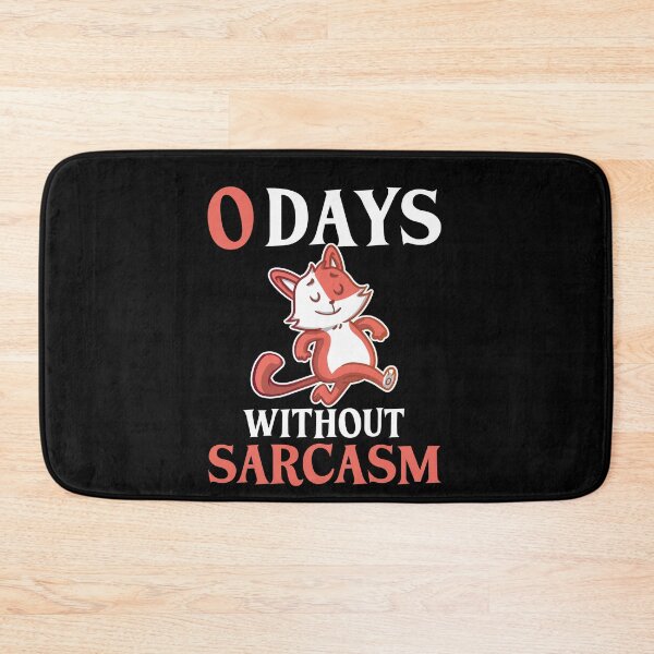 Item preview,  0 Days Without Sarcasm - I Love Sarcasm - Proud Cat designed and sold by Georgy09.
