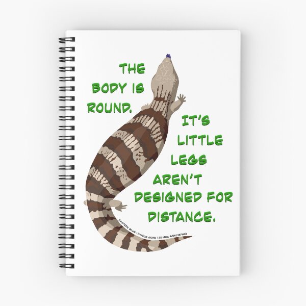 Item preview, Round Blue-Tongue designed and sold by WildFroggo.