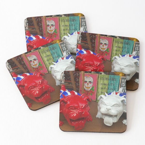 Item preview, Cool British Bulldogs with Tongues Out designed and sold by Michael Voyler.