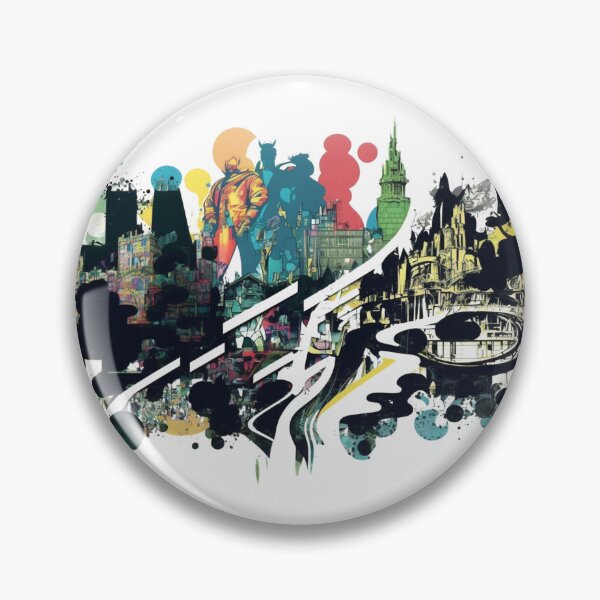Item preview, psychedelic city 2 designed and sold by farizhilmi.