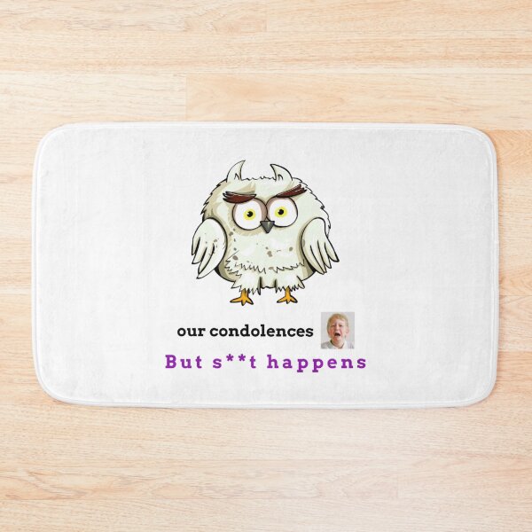 Item preview, Condolences to non Hawaiians  (owl)            designed and sold by VioletKetkity.