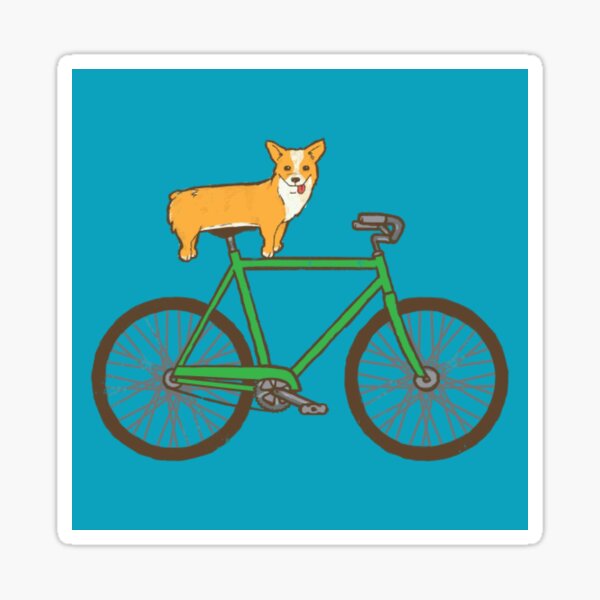 Corgi bike online basket