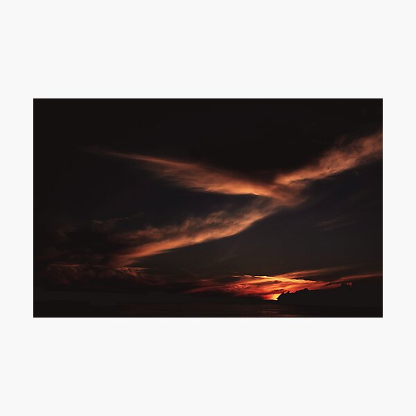 Sunset over the Zambezi River Photographic Print