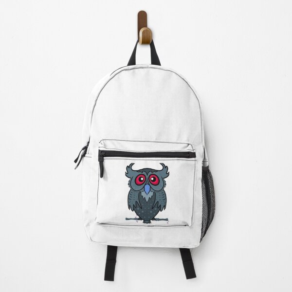 Item preview, Gray Horned Cartoon Owl          designed and sold by VioletKetkity.