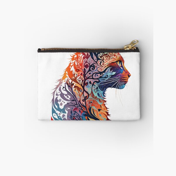 Item preview, psychedelic cat portrait designed and sold by farizhilmi.