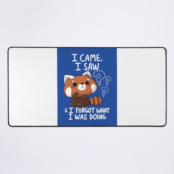 Item preview, FORGETFUL RED PANDA designed and sold by duanethomps.