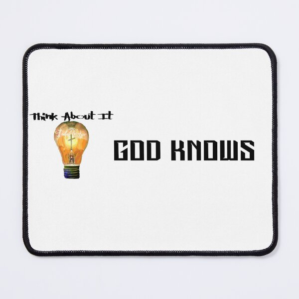 Item preview, GOD KNOWS designed and sold by IAMthinker.