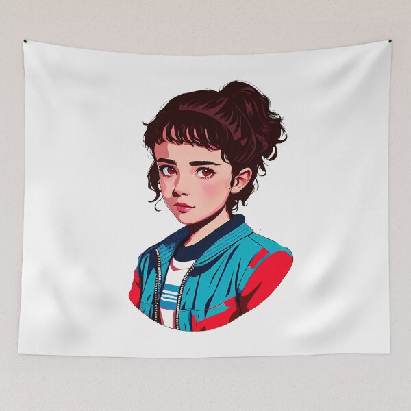 Artikelvorschau, Nancy Wheeler von Stranger Things entworfen und verkauft von Azayda Designs.