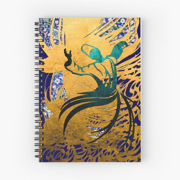 Item preview, Molana Dervish Dance, Whirling Dervish Art, Sufi Mystic Art designed and sold by PersianGallary.