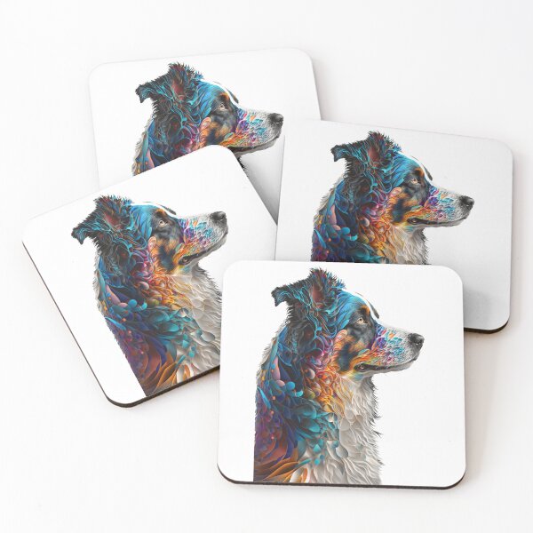 Item preview, psychedelic dog portrait designed and sold by farizhilmi.