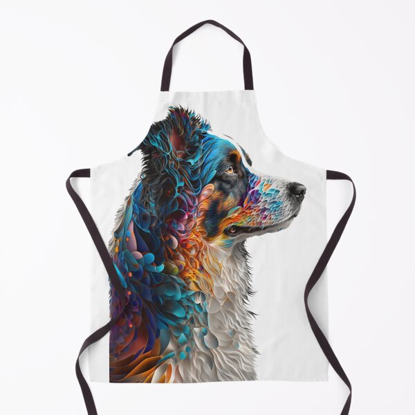 Item preview, psychedelic dog portrait designed and sold by farizhilmi.