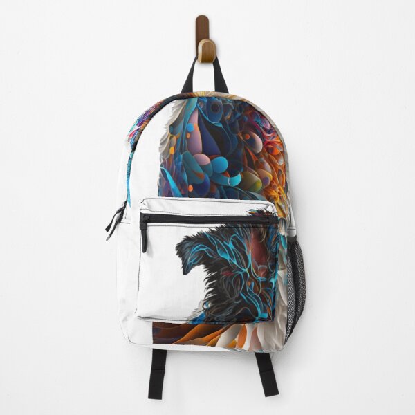 Item preview, psychedelic dog portrait designed and sold by farizhilmi.