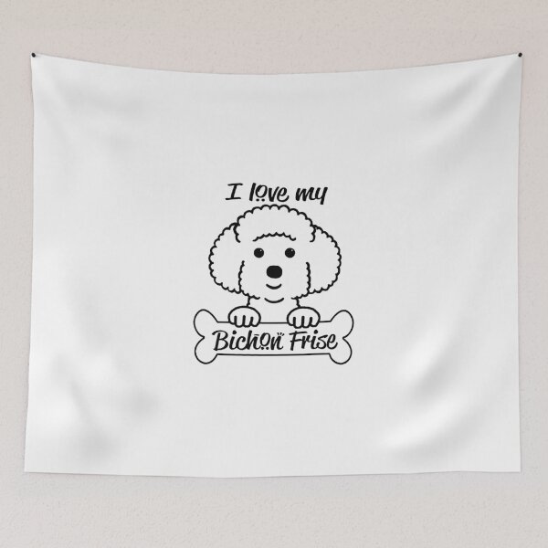 Item preview, I Love My Bichon Frise! designed and sold by flipper42.